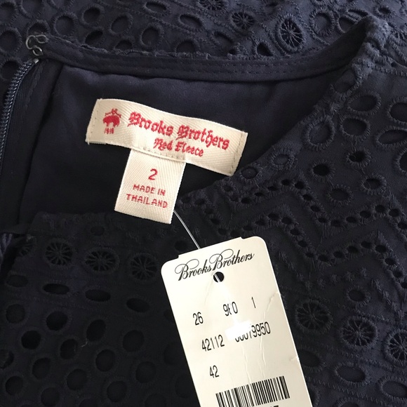 NWT Brooks Brothers Dress SZ 2 - Picture 4 of 7